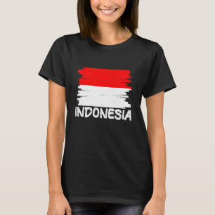 Cool Indonesia Flag T-Shirt