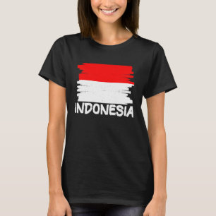 Cool Indonesia Flag T-Shirt