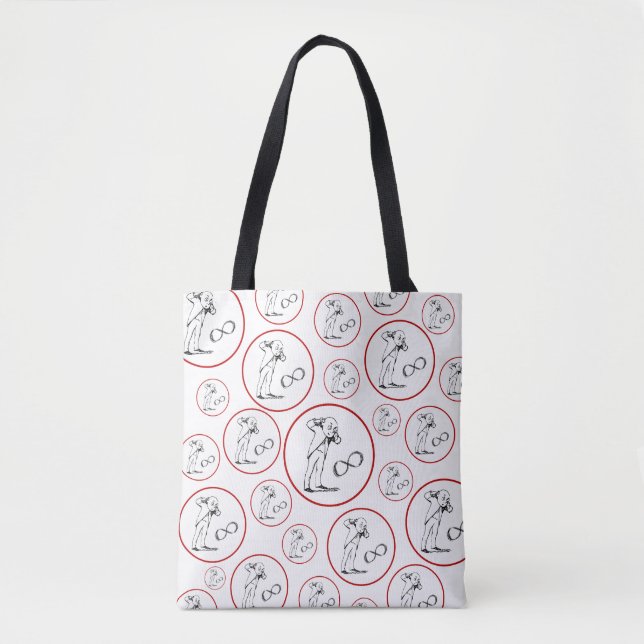 Cool Infinity Symbol Philosophical Tote Bag (Front)