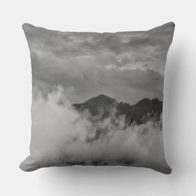 Cool, inspirational nature concept cushion (Front)
