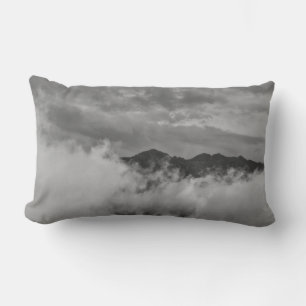 Cool, inspirational nature concept lumbar cushion