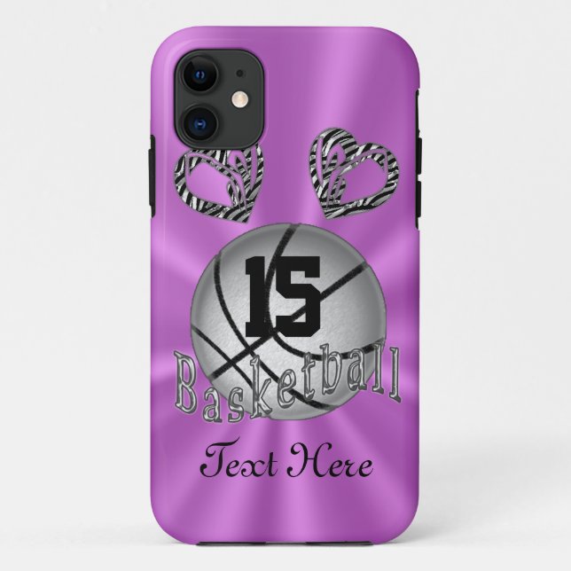 Cool iPhone 5S Basketball Cases for Women & Girls (Back)