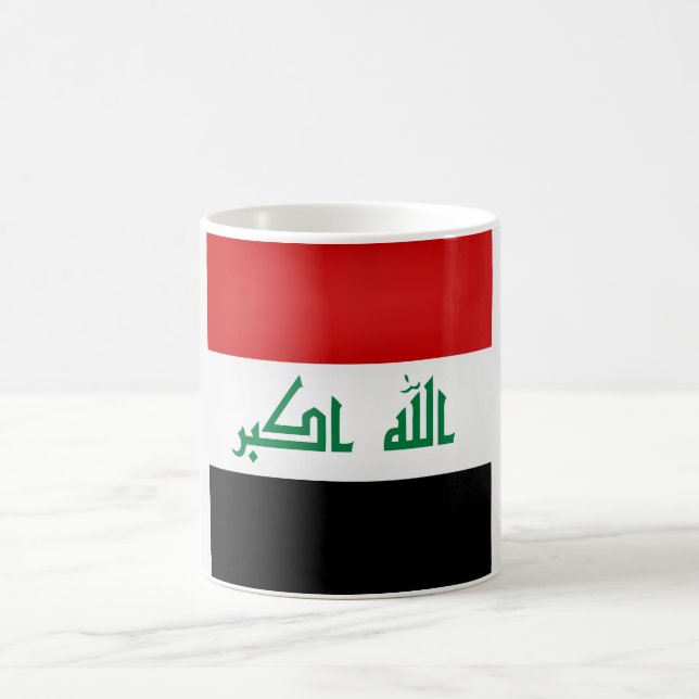 Cool Iraq Flag Coffee Mug (Center)