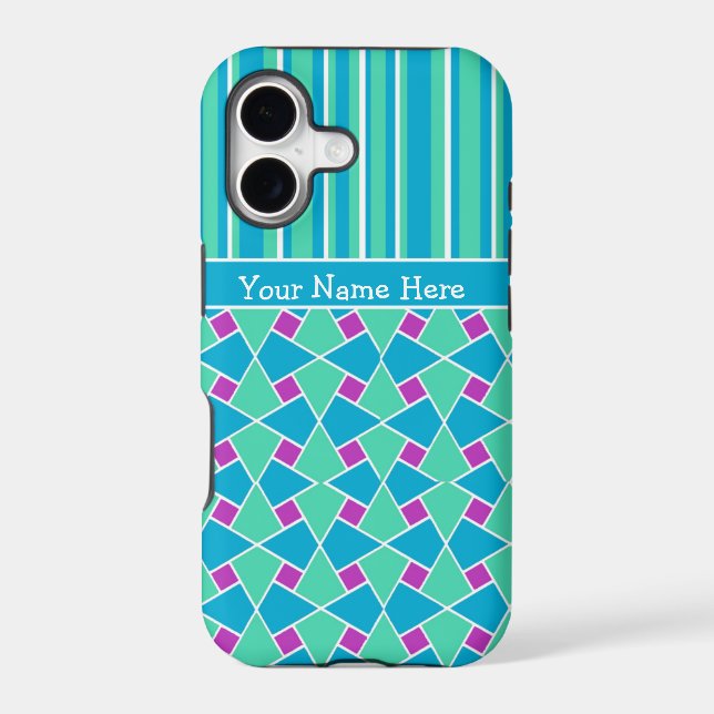 Cool Islamic Pattern and Stripes: iPhone 5/5s Case (Back)