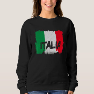 Cool Italia Flag Sweatshirt
