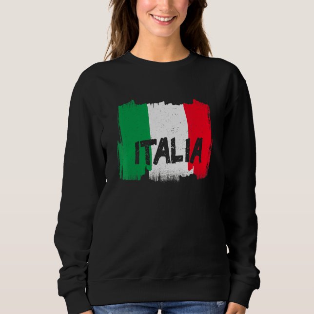 Cool Italia Flag Sweatshirt (Front)