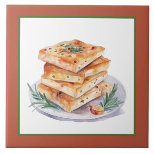 Cool Italian food lovers home business crafting Ceramic Tile