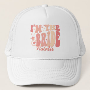 Cool It's Me Hi I'm the Bride Its Me Personalised Trucker Hat