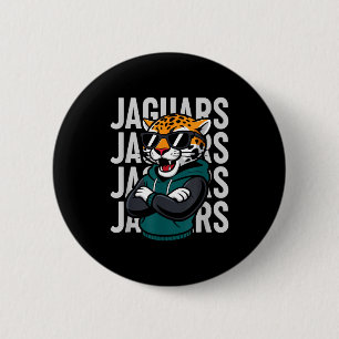 Cool Jaguar Gift For Men Women Boys Girls Kids  6 Cm Round Badge