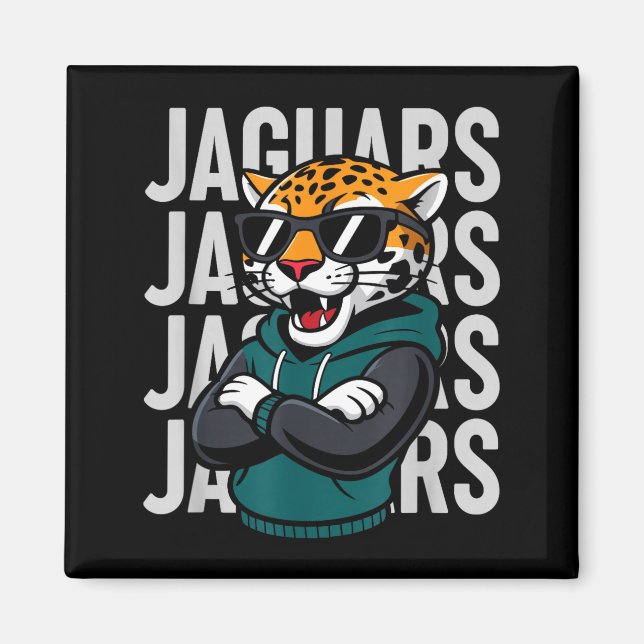 Cool Jaguar Gift For Men Women Boys Girls Kids  Magnet (Front)