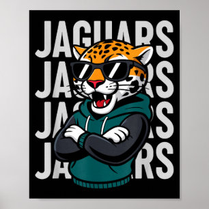 Cool Jaguar Gift For Men Women Boys Girls Kids  Poster