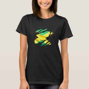 Cool Jamaican Flag For Jamaicans And Who Love Jama T-Shirt