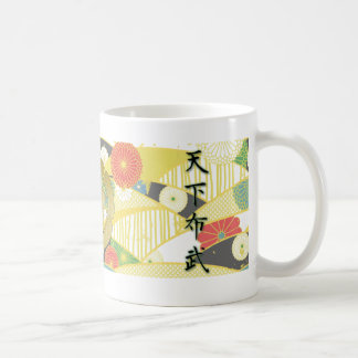COOL JAPAN SAMURAI KAMON KANJI TENKAFUBU! Oda Coffee Mug