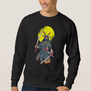 Cool Japanese Samurai Japan Warrior Sword Fighter Sweatshirt