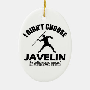 Cool Javelin designs Ceramic Tree Decoration