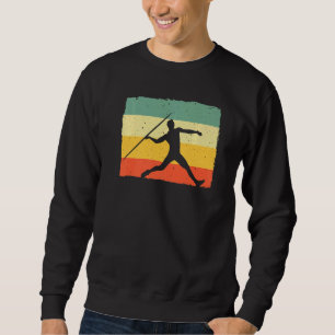 Cool Javelin Throw Art For Men Women Javelin Throw Sweatshirt