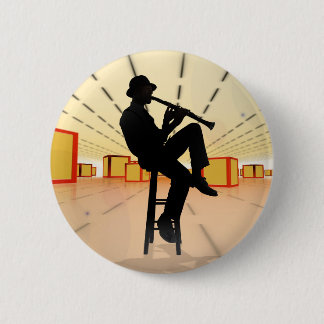 Cool Jazz 3 6 Cm Round Badge