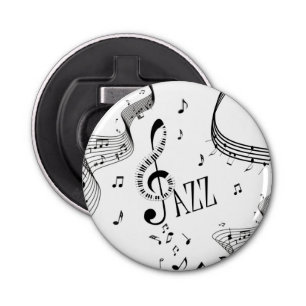 Cool Jazz Music Bottle Opener