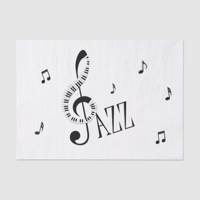 Cool Jazz Tissue Paper (Front)
