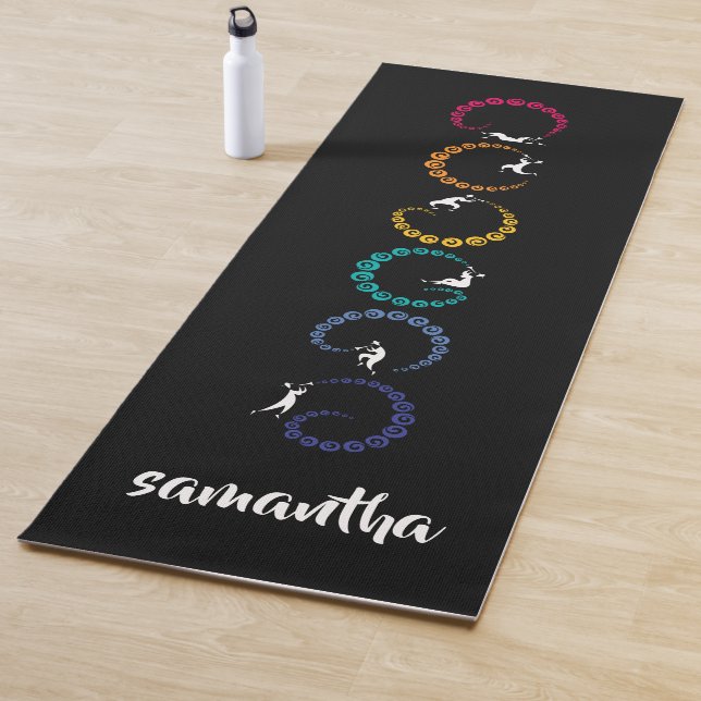 Cool Jazz Trumpet Musician Yoga Mat (In Situ)