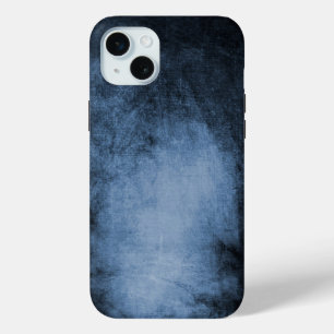 Cool Jeans Blue Stone Washed Grungy Vintage Look iPhone 15 Mini Case