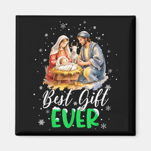 Cool Jesus Nativity Scene Christian Ever Christmas Magnet