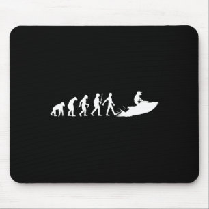 Cool Jet Ski For Men Women Evolution Sea Water Ski Mouse Pad
