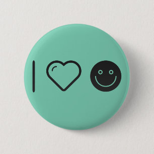 Cool Joy Emoticons 6 Cm Round Badge