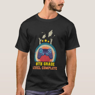 Cool Junior High 8th Grade Graduation Video Gamer T-Shirt
