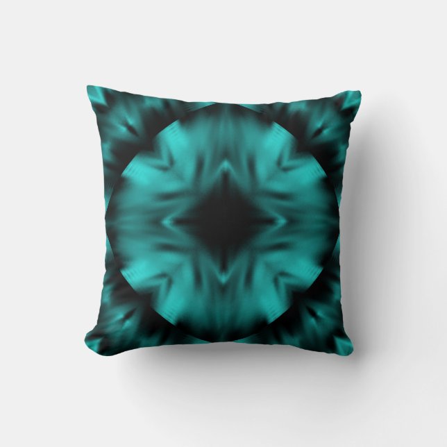 Cool Kaleidoscope Art Throw Pillows (Front)
