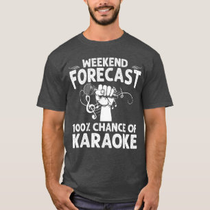 Cool Karaoke Art Men Women Karaoke Bo Microphone S T-Shirt