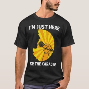 Cool Karaoke For Men Women Singer Karaoke Machine T-Shirt