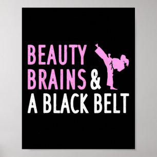 Cool Karate Design For Women Girls Martial Arts Ka Poster