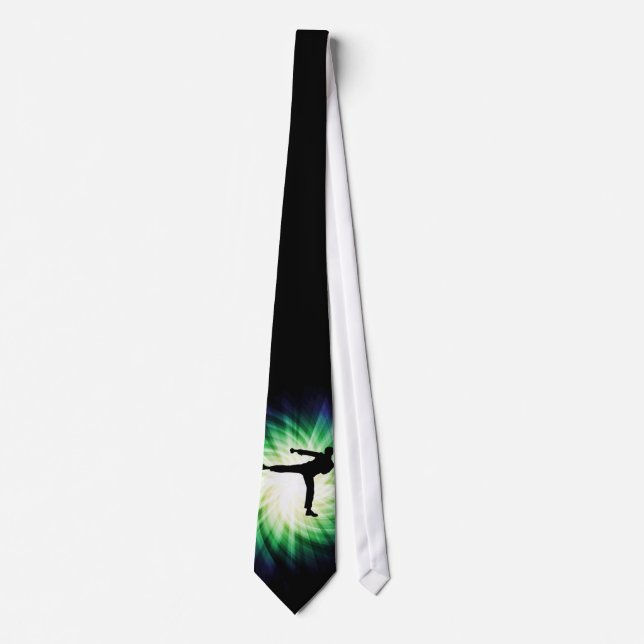Cool Karate Kick Tie (Front)