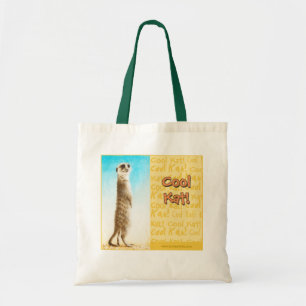 "Cool Kat" Meerkat Tote Bag