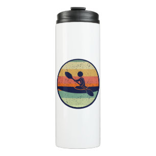Cool Kayak Sunset Thermal Tumbler