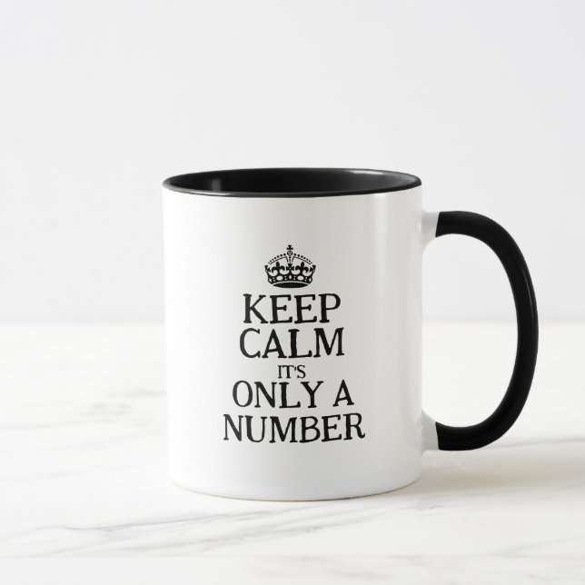 Cool keep calm meme 50th Birthday coffee mug gift (Right)