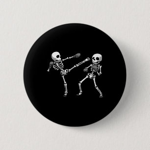 Cool Kickboxing Design For Men Women Kickboxer Box 6 Cm Round Badge