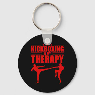 Cool Kickboxing For Men Women Kickboxer Workout Ex Key Ring