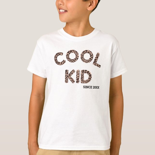 Cool Kid Personalised T-Shirt (Front)