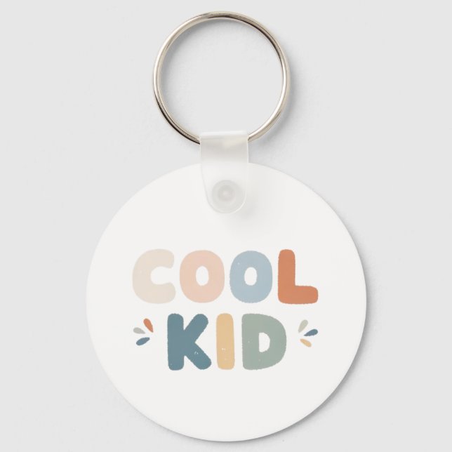 Cool Kid Pillow Key Ring (Front)