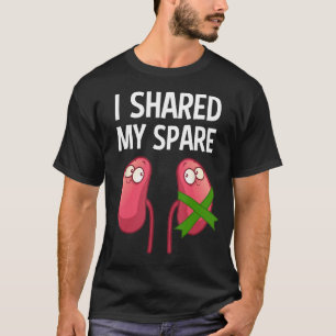 Cool Kidney Donor Art Men Women Transplant Surgery T-Shirt
