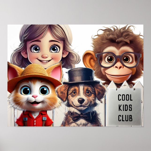 Cool Kids Club Poster (Front)