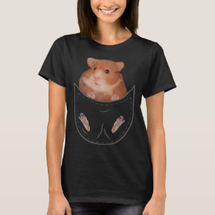 Cool Kids Hamster Clothes Pocket Animal Outfit Gif T-Shirt