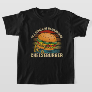 cool kids inspirational hamburger word art T-Shirt