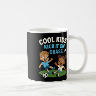 Cool Kids Kick It On Gr Youth Soccer Graphic Coffee Mug