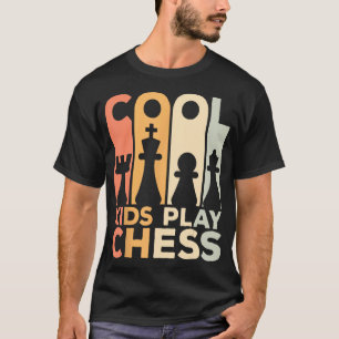 Cool Kids Play Chess Vintage Chess Player Club Cos T-Shirt
