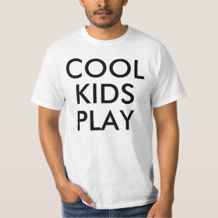 Cool Kids Play Kids Raglan Tshirt