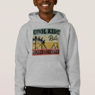 Cool Kids Ride Roller Coasters Funny Coaster Train