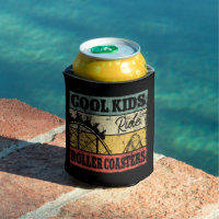 Cool Kids Ride Roller Coasters Funny Coaster Train